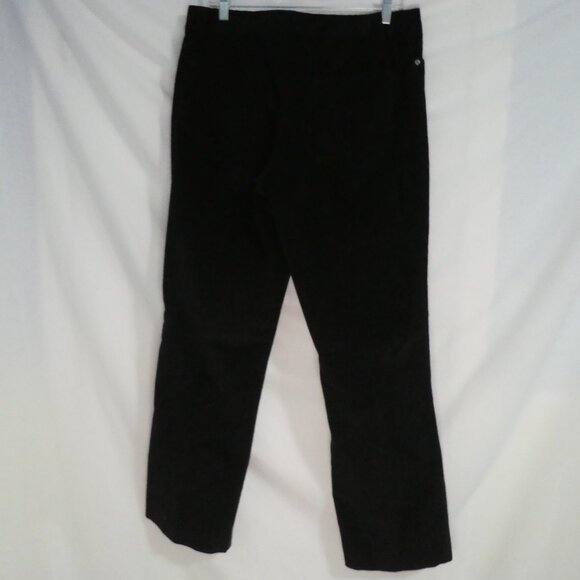 RAFAELLA | size 12 | Black Cords / Corduroy Pants - Picture 2 of 16
